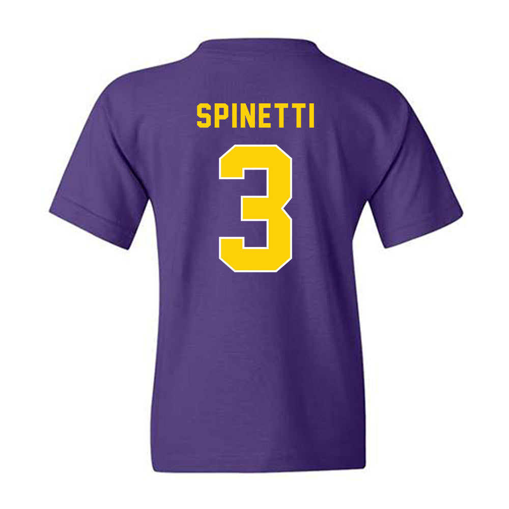 East Carolina - NCAA Women's Soccer : Gia Spinetti - Classic Shersey Youth T-Shirt-1