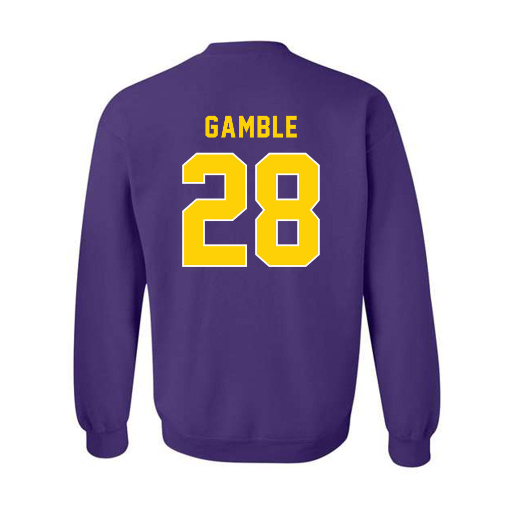 East Carolina - NCAA Football : Zyeir Gamble - Classic Shersey Crewneck Sweatshirt-1