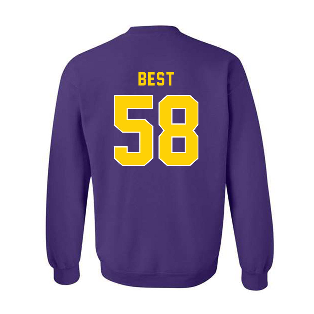East Carolina - NCAA Football : Brandon Best - Classic Shersey Crewneck Sweatshirt-1