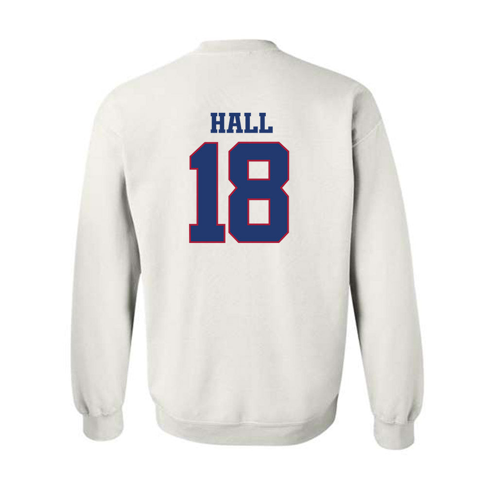 Arkansas - NCAA Football : Jude Hall - Classic Shersey Crewneck Sweatshirt-1