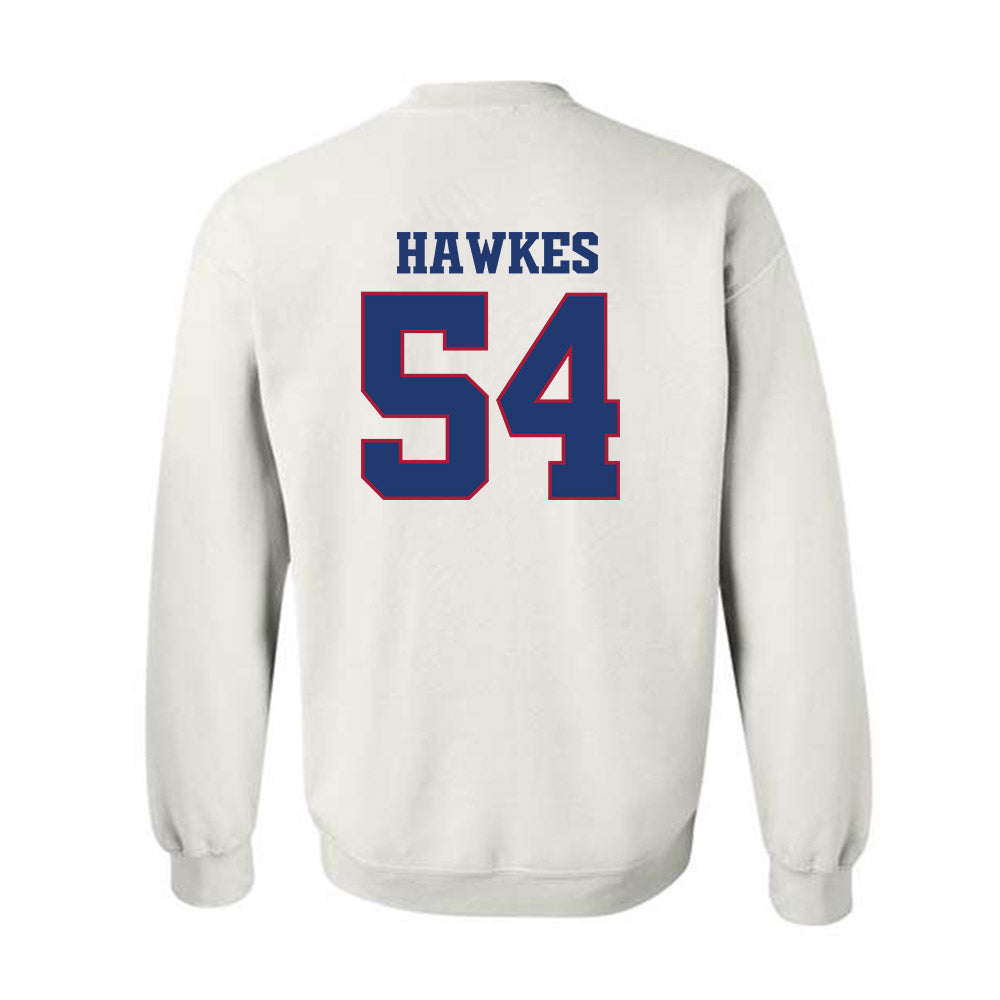 Arkansas - NCAA Football : Adam Hawkes - Classic Shersey Crewneck Sweatshirt-1