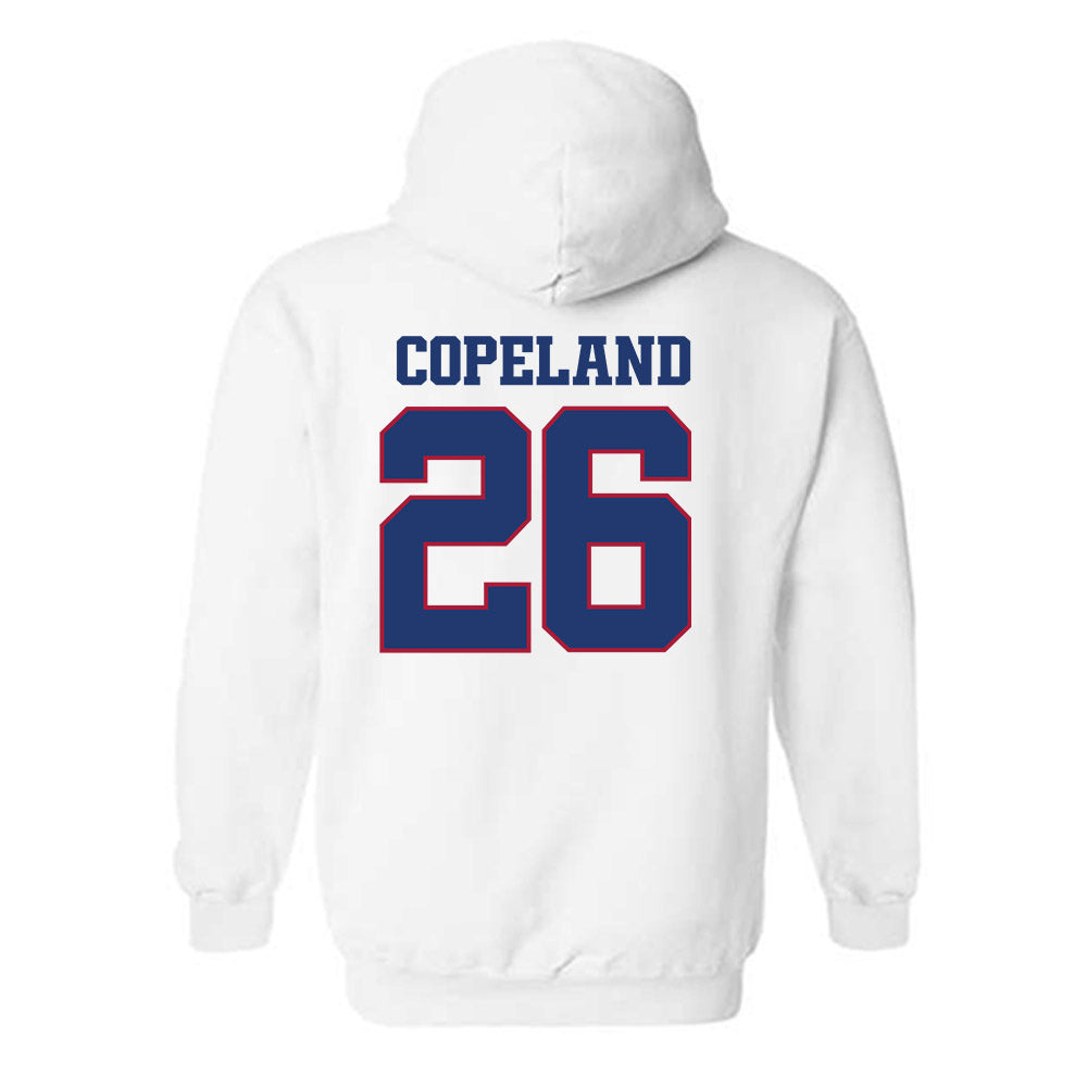 Arkansas - NCAA Football : Jalon Copeland - Classic Shersey Hooded Sweatshirt-1
