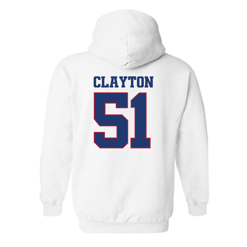 Arkansas - NCAA Football : Carey Clayton - Classic Shersey Hooded Sweatshirt-1