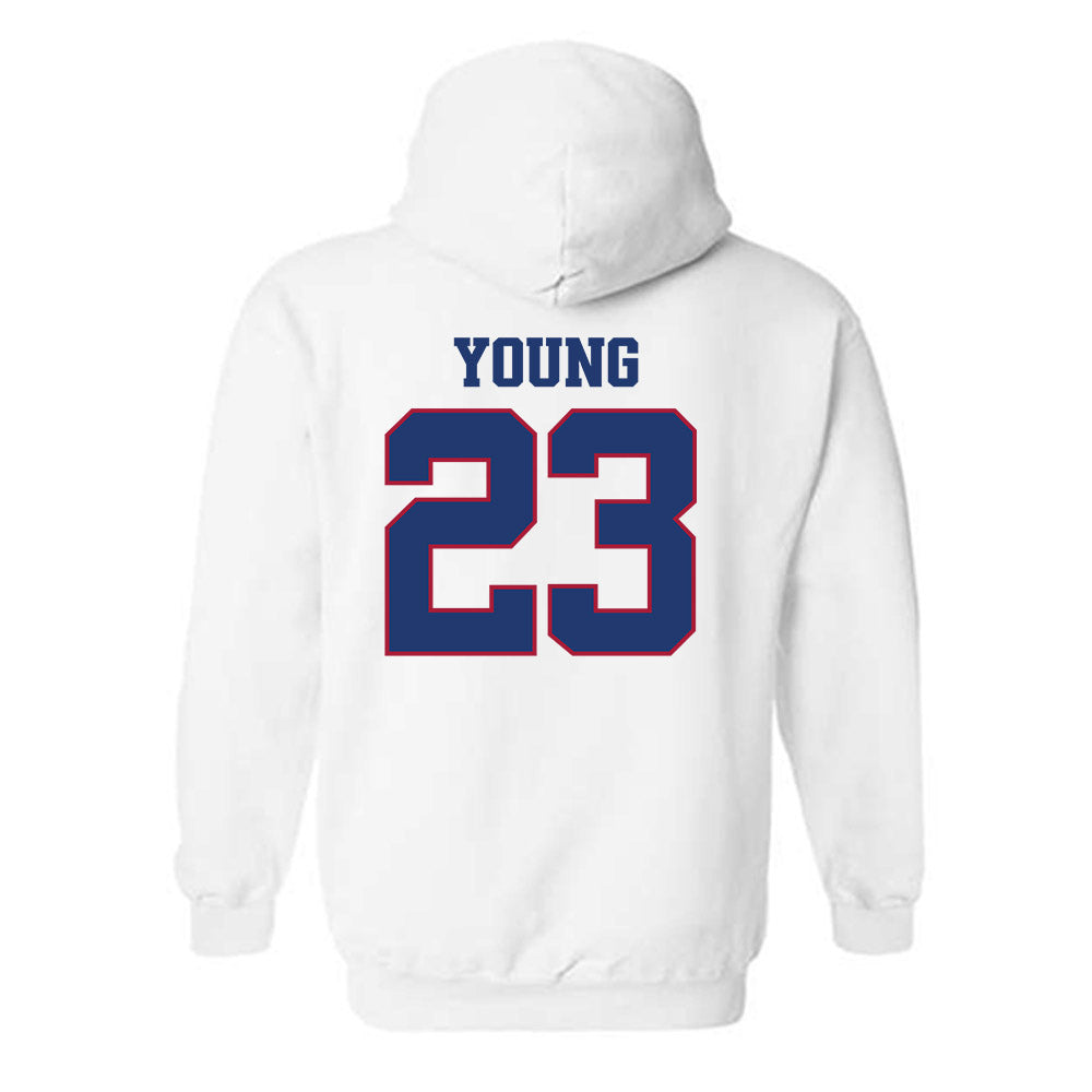 Arkansas - NCAA Football : Kevin Young - Classic Shersey Hooded Sweatshirt-1