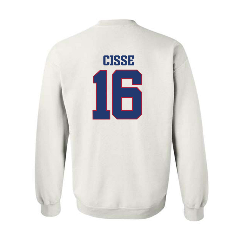 Arkansas - NCAA Football : Ismael Cisse - Classic Shersey Crewneck Sweatshirt-1