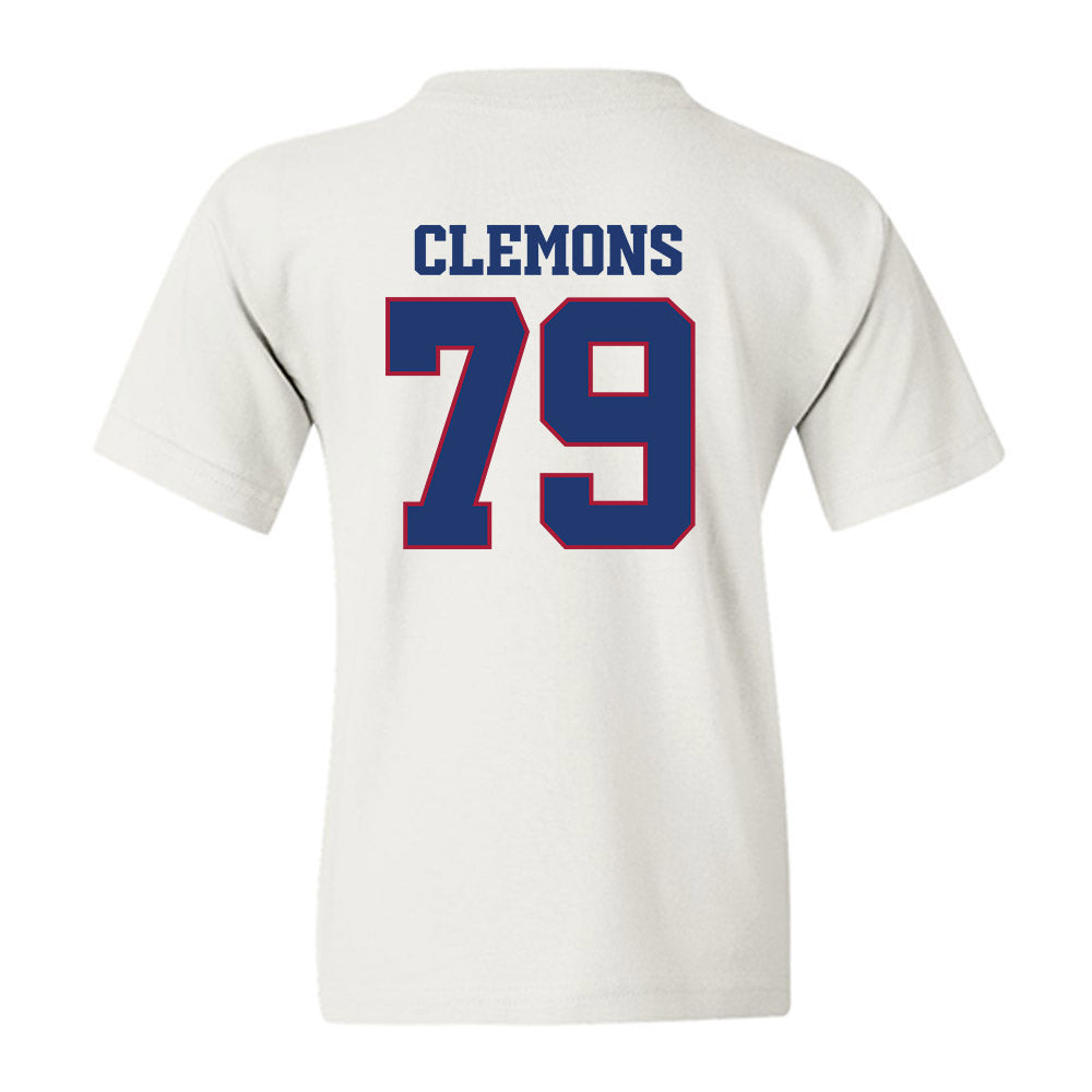 Arkansas - NCAA Football : Josiah Clemons - Classic Shersey Youth T-Shirt-1