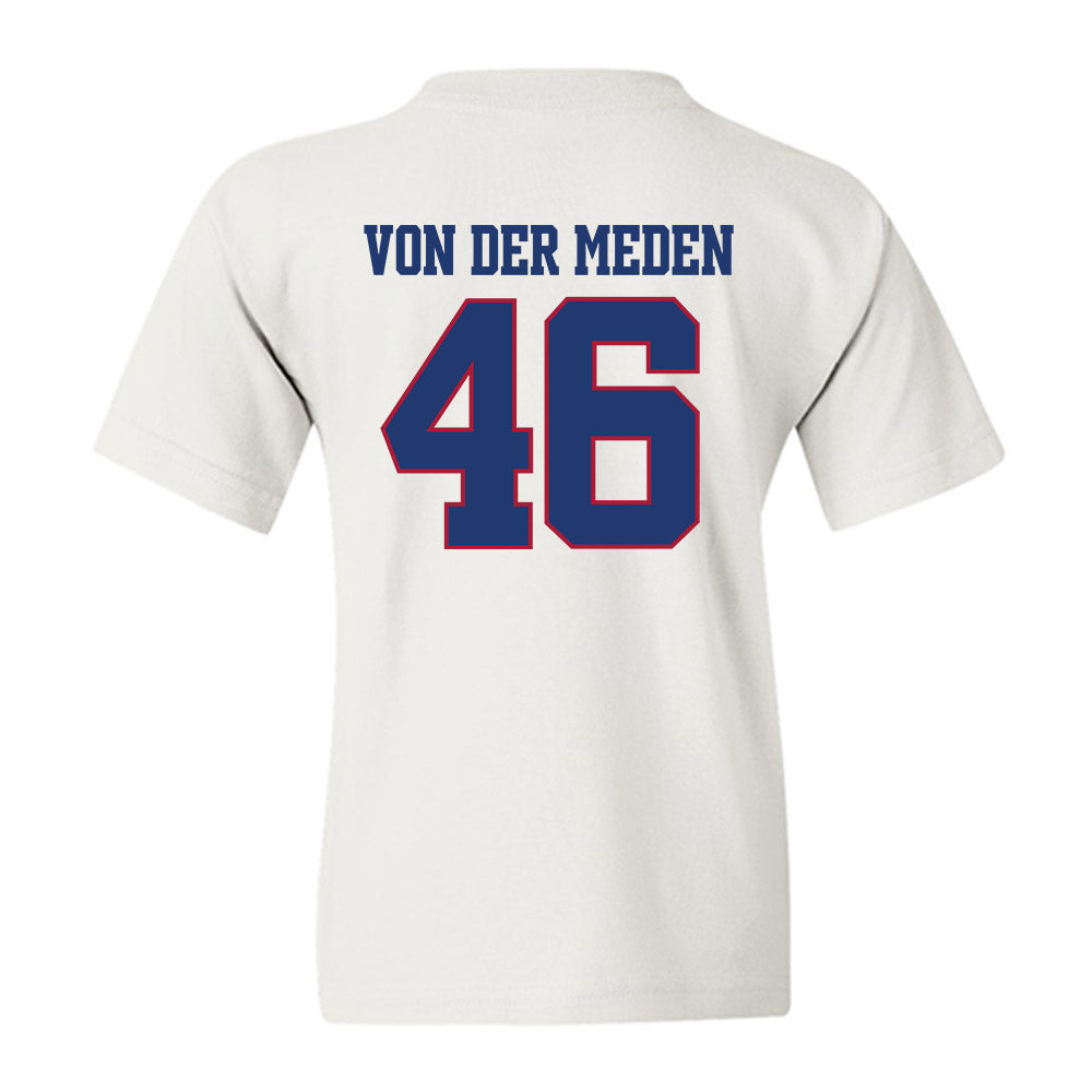 Arkansas - NCAA Football : Charlie von der Meden - Classic Shersey Youth T-Shirt-1