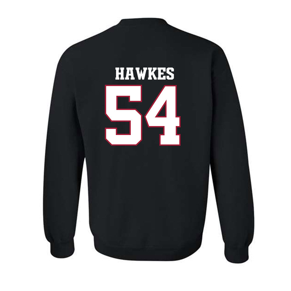 Arkansas - NCAA Football : Adam Hawkes - Classic Shersey Crewneck Sweatshirt-1
