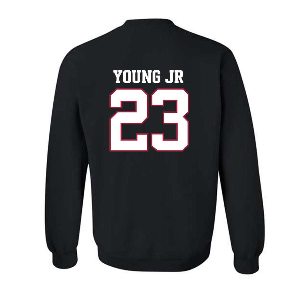 Arkansas - NCAA Football : Kevin Young Jr. - Classic Shersey Crewneck Sweatshirt-1