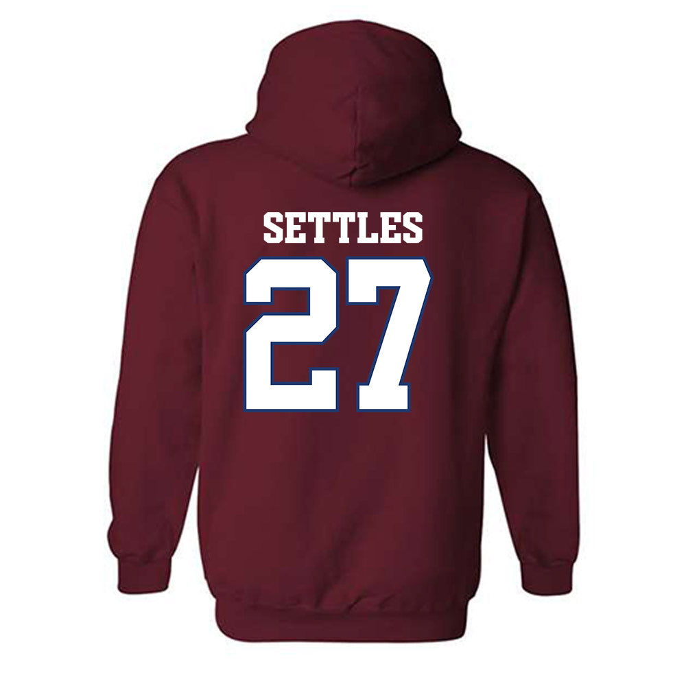 Arkansas - NCAA Football : Cameron Settles - Classic Shersey Hooded Sweatshirt-1