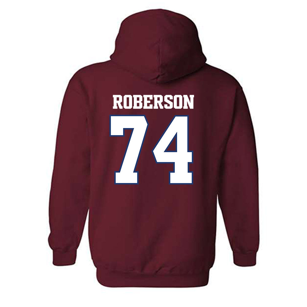 Arkansas - NCAA Football : Terence Roberson - Classic Shersey Hooded Sweatshirt-1