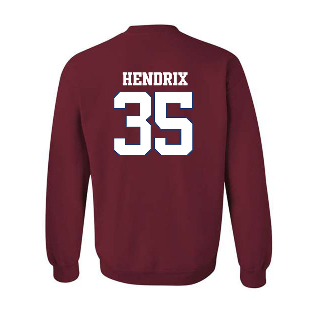 Arkansas - NCAA Football : Hutson Hendrix - Classic Shersey Crewneck Sweatshirt-1