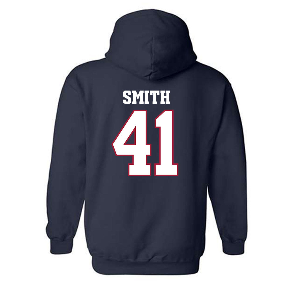 Arkansas - NCAA Football : Connor Smith - Classic Shersey Hooded Sweatshirt-1