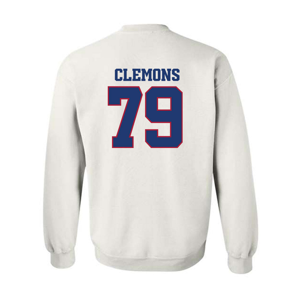 Arkansas - NCAA Football : Josiah Clemons - Classic Shersey Crewneck Sweatshirt-1