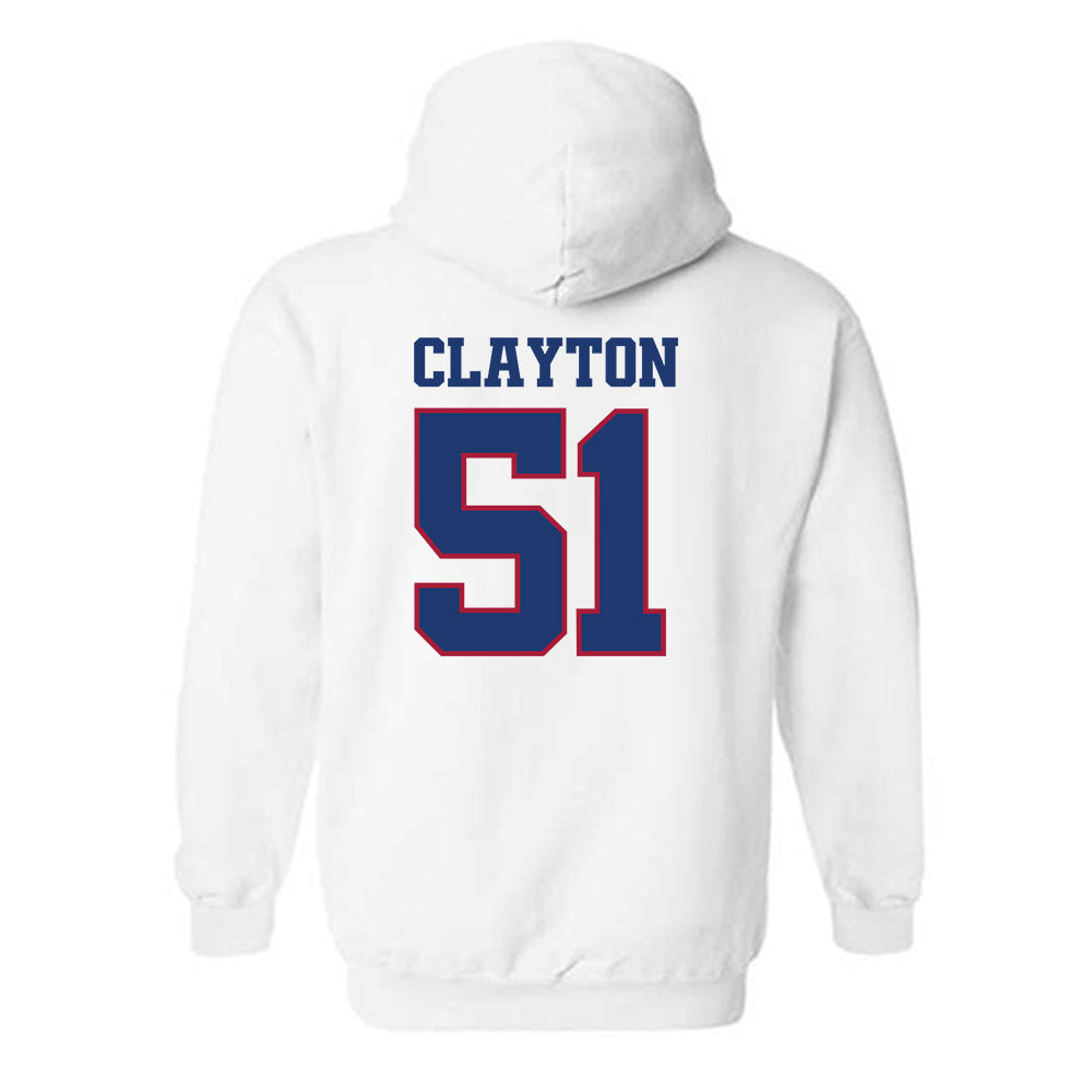 Arkansas - NCAA Football : Carey Clayton - Classic Shersey Hooded Sweatshirt-1
