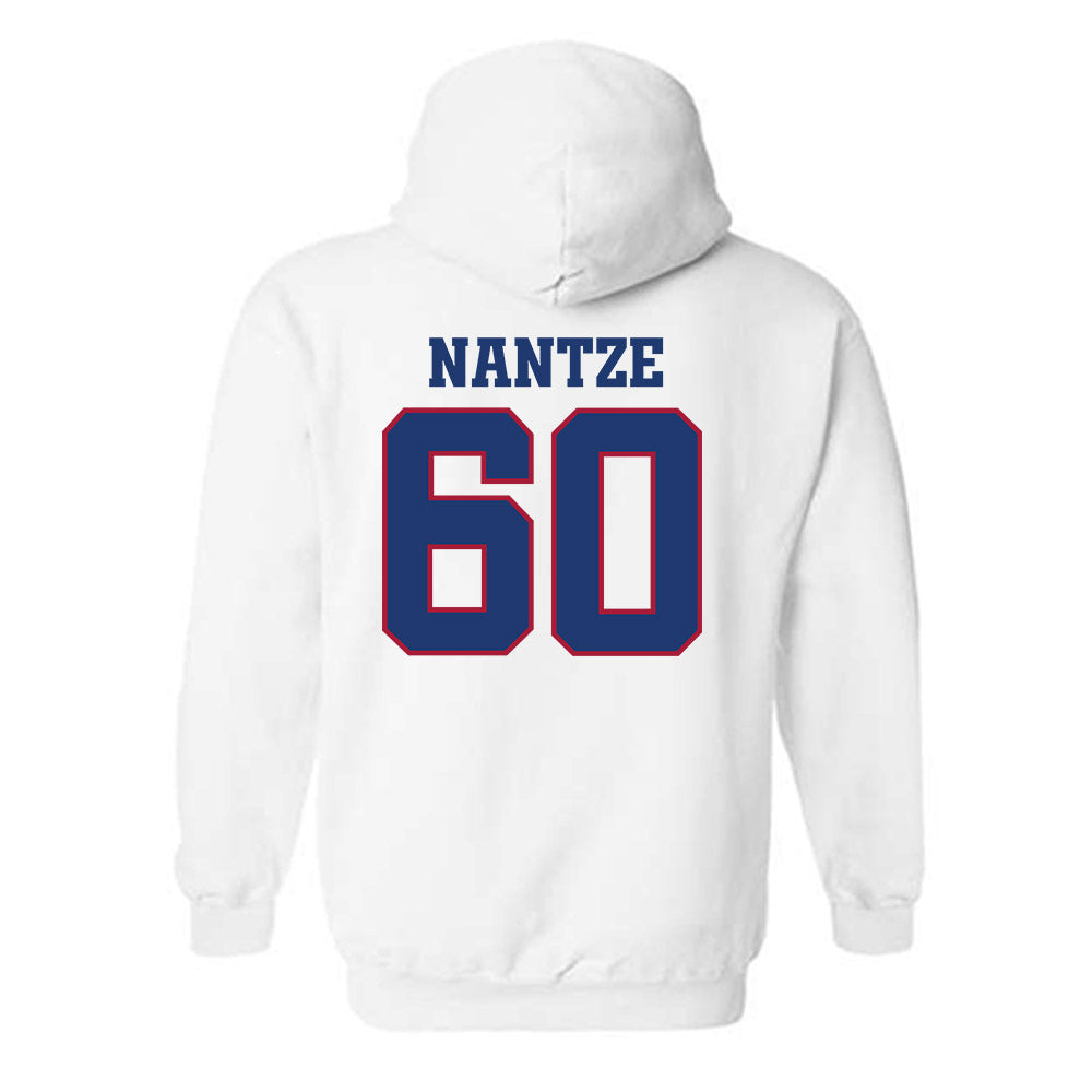Arkansas - NCAA Football : Jonas Nantze - Classic Shersey Hooded Sweatshirt-1