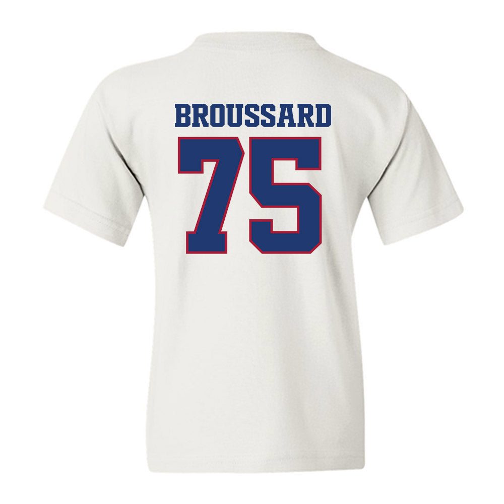 Arkansas - NCAA Football : Kavion Broussard - Classic Shersey Youth T-Shirt-1