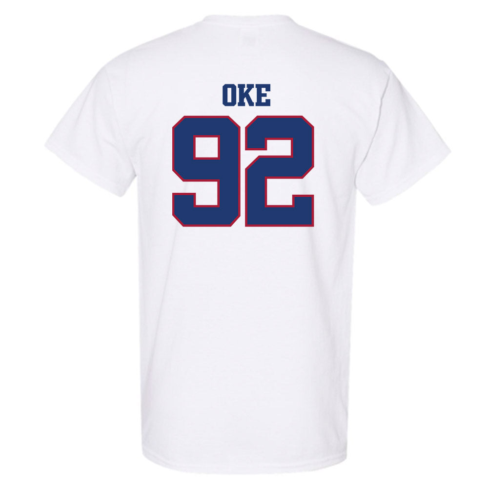 Arkansas - NCAA Football : David Oke - Classic Shersey T-Shirt-1