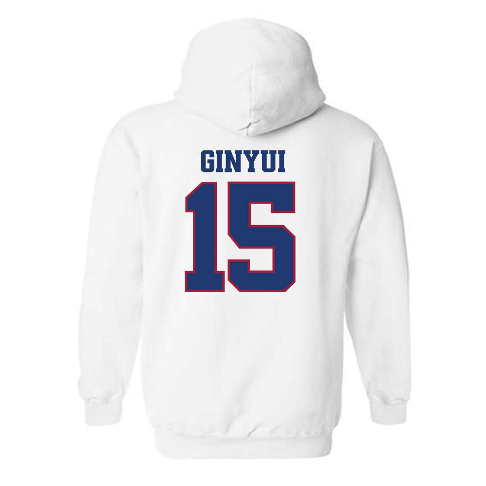 Arkansas - NCAA Football : Nsongbeh Ginyui - Classic Shersey Hooded Sweatshirt-1