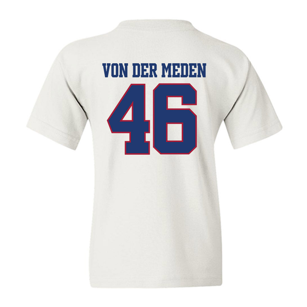 Arkansas - NCAA Football : Charlie von der Meden - Classic Shersey Youth T-Shirt-1