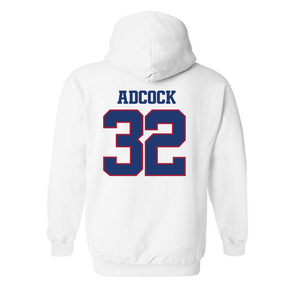 Arkansas - NCAA Football : Matt Adcock - Classic Shersey Hooded Sweatshirt-1
