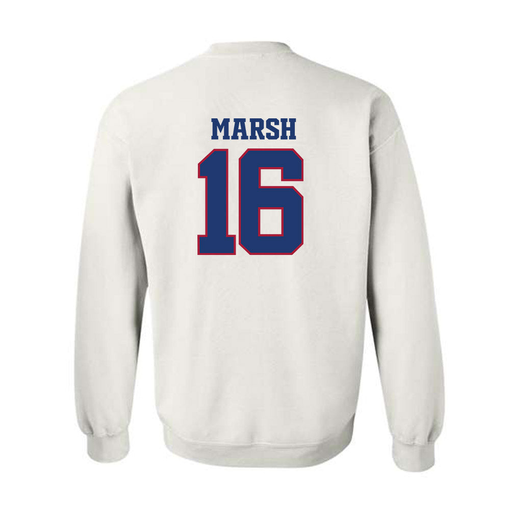 Arkansas - NCAA Football : Kourtlan Marsh - Classic Shersey Crewneck Sweatshirt-1