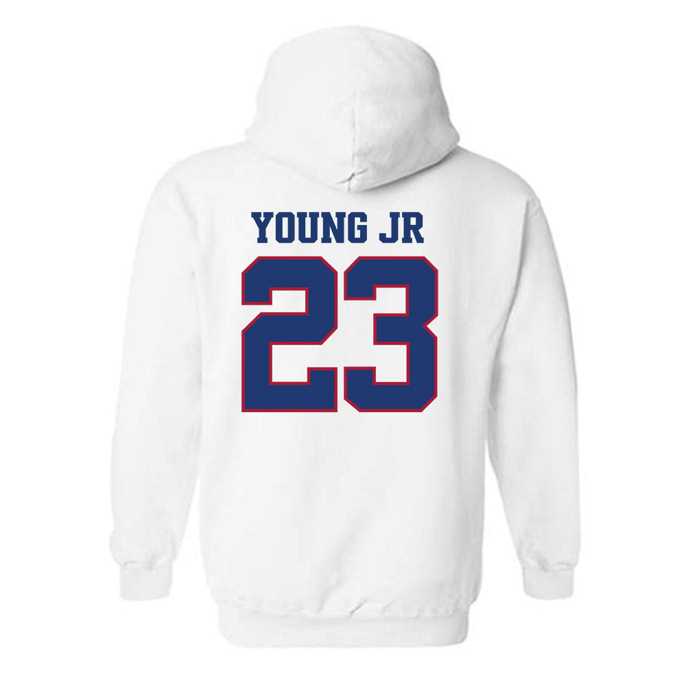 Arkansas - NCAA Football : Kevin Young Jr. - Classic Shersey Hooded Sweatshirt-1