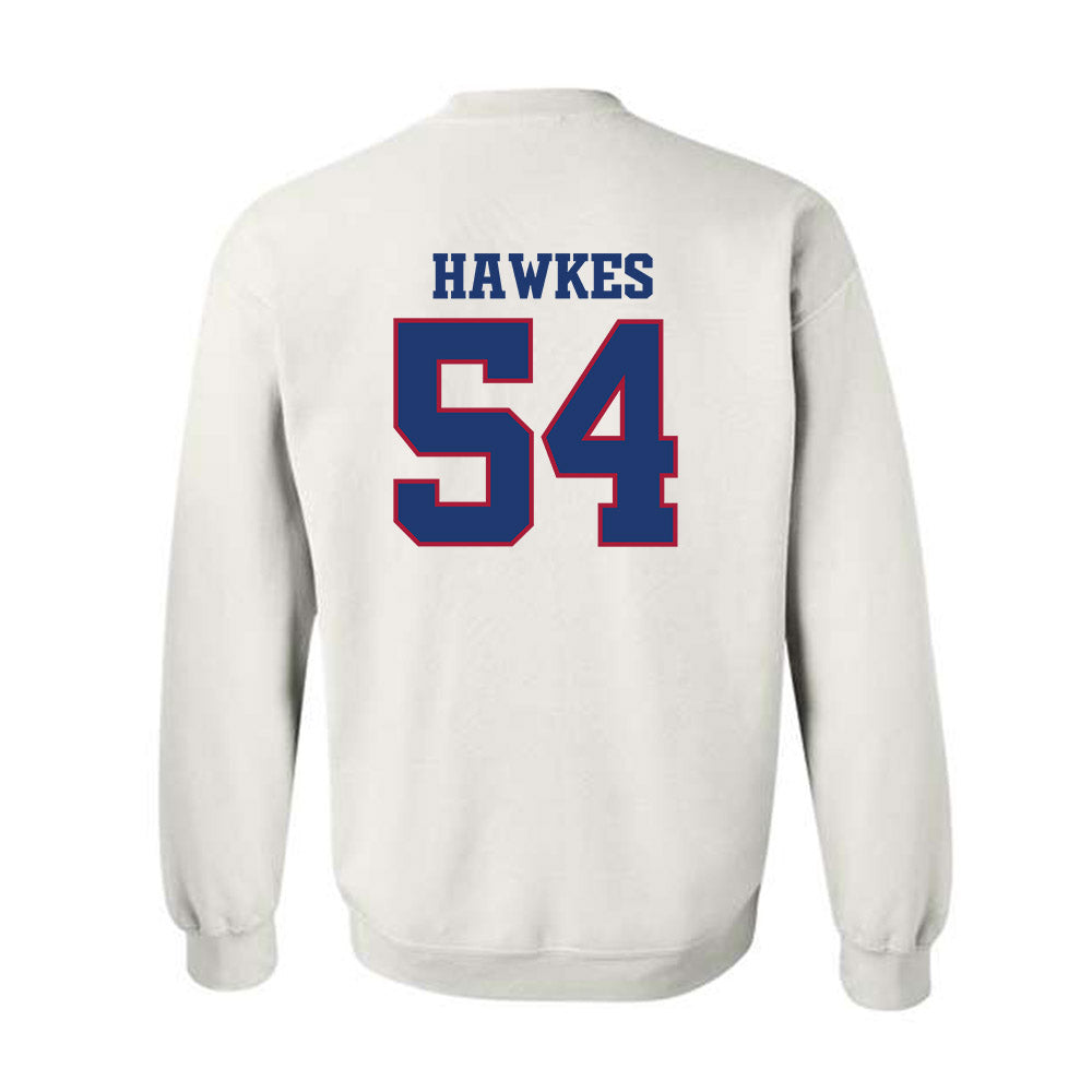 Arkansas - NCAA Football : Adam Hawkes - Classic Shersey Crewneck Sweatshirt-1