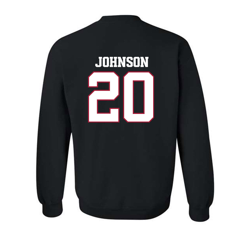 Arkansas - NCAA Football : Jahiem Johnson - Classic Shersey Crewneck Sweatshirt-1