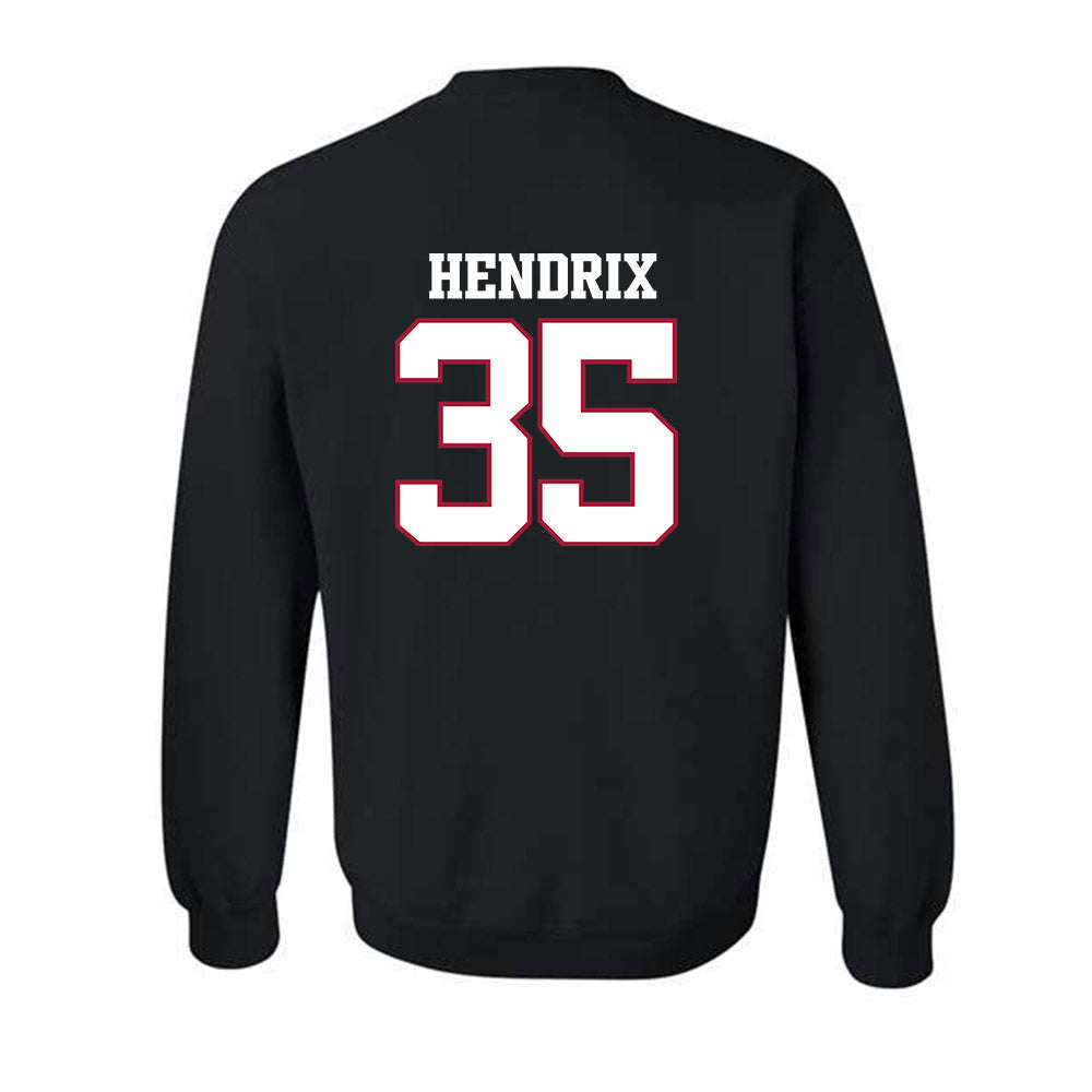 Arkansas - NCAA Football : Hutson Hendrix - Classic Shersey Crewneck Sweatshirt-1