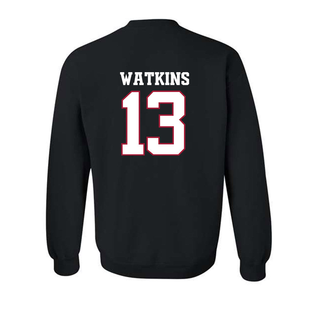 Arkansas - NCAA Football : Jelani Watkins - Classic Shersey Crewneck Sweatshirt-1