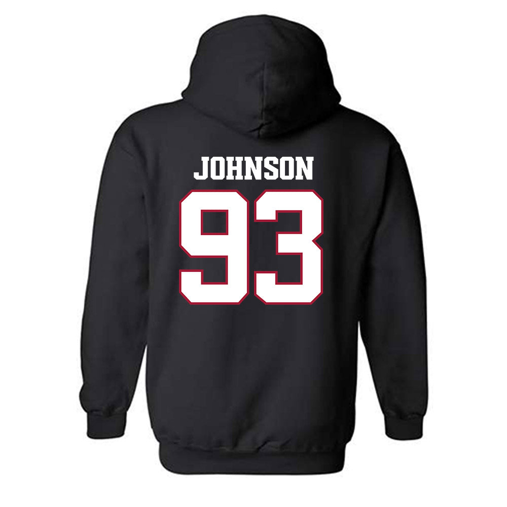 Arkansas - NCAA Football : Keiundre Johnson - Classic Shersey Hooded Sweatshirt-1