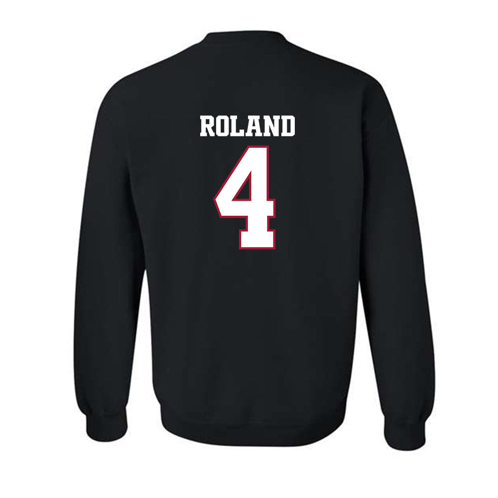 Arkansas - NCAA Football : Lakhi Roland - Classic Shersey Crewneck Sweatshirt-1