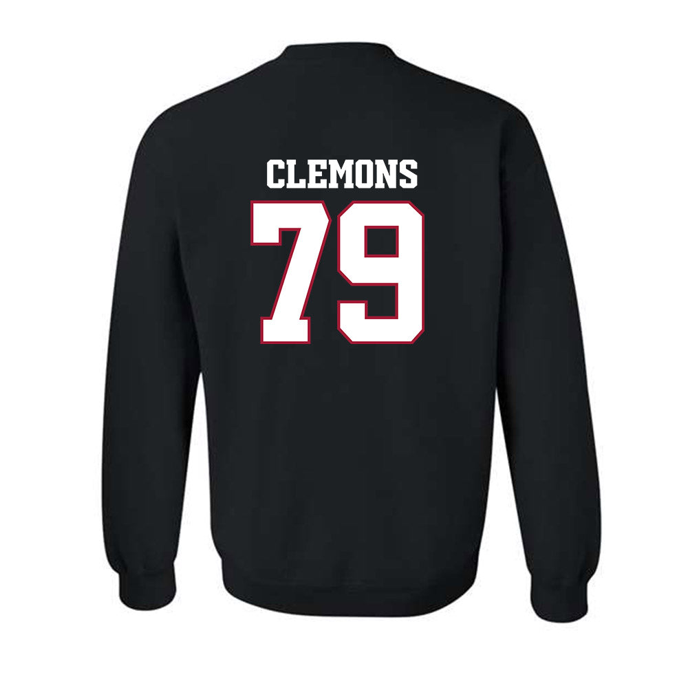 Arkansas - NCAA Football : Josiah Clemons - Classic Shersey Crewneck Sweatshirt-1