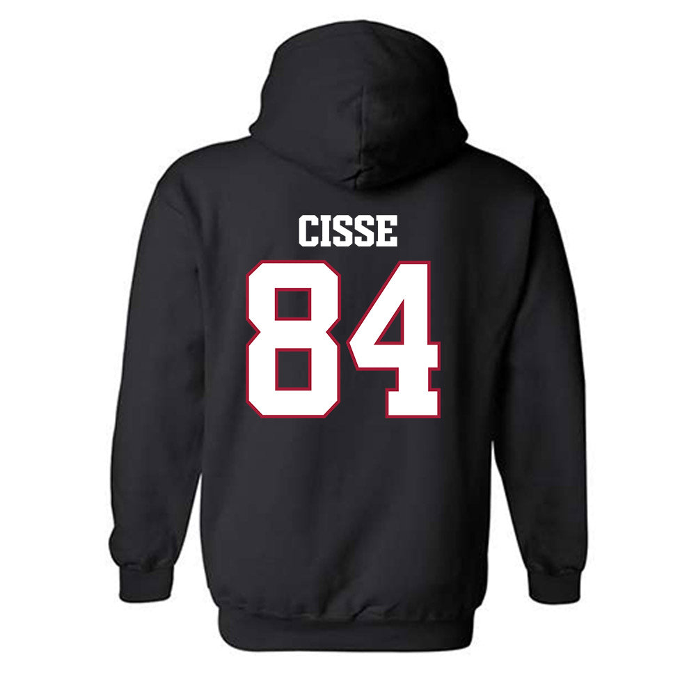 Arkansas - NCAA Football : Ismael Cisse - Classic Shersey Hooded Sweatshirt-1