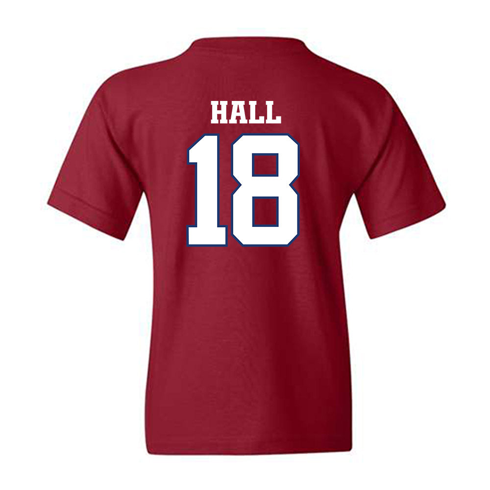 Arkansas - NCAA Football : Jude Hall - Classic Shersey Youth T-Shirt-1