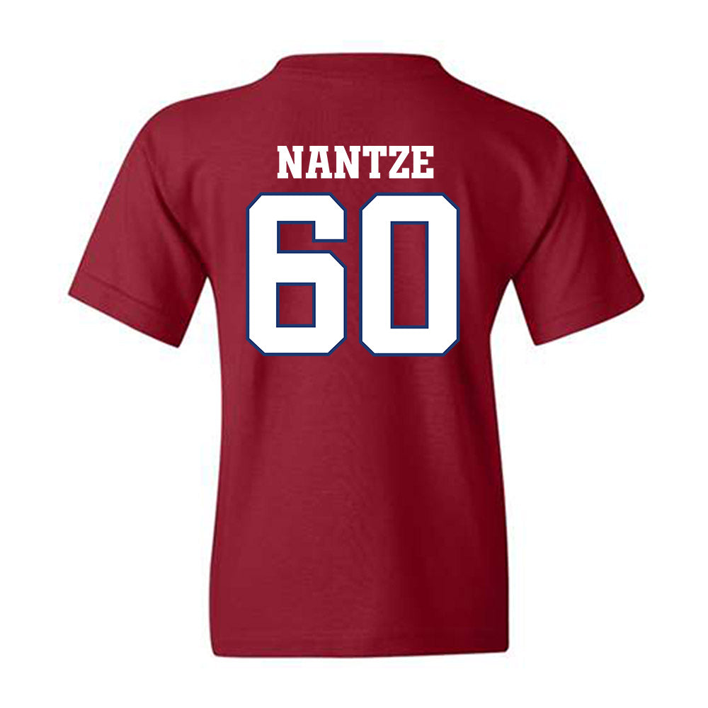 Arkansas - NCAA Football : Jonas Nantze - Classic Shersey Youth T-Shirt-1