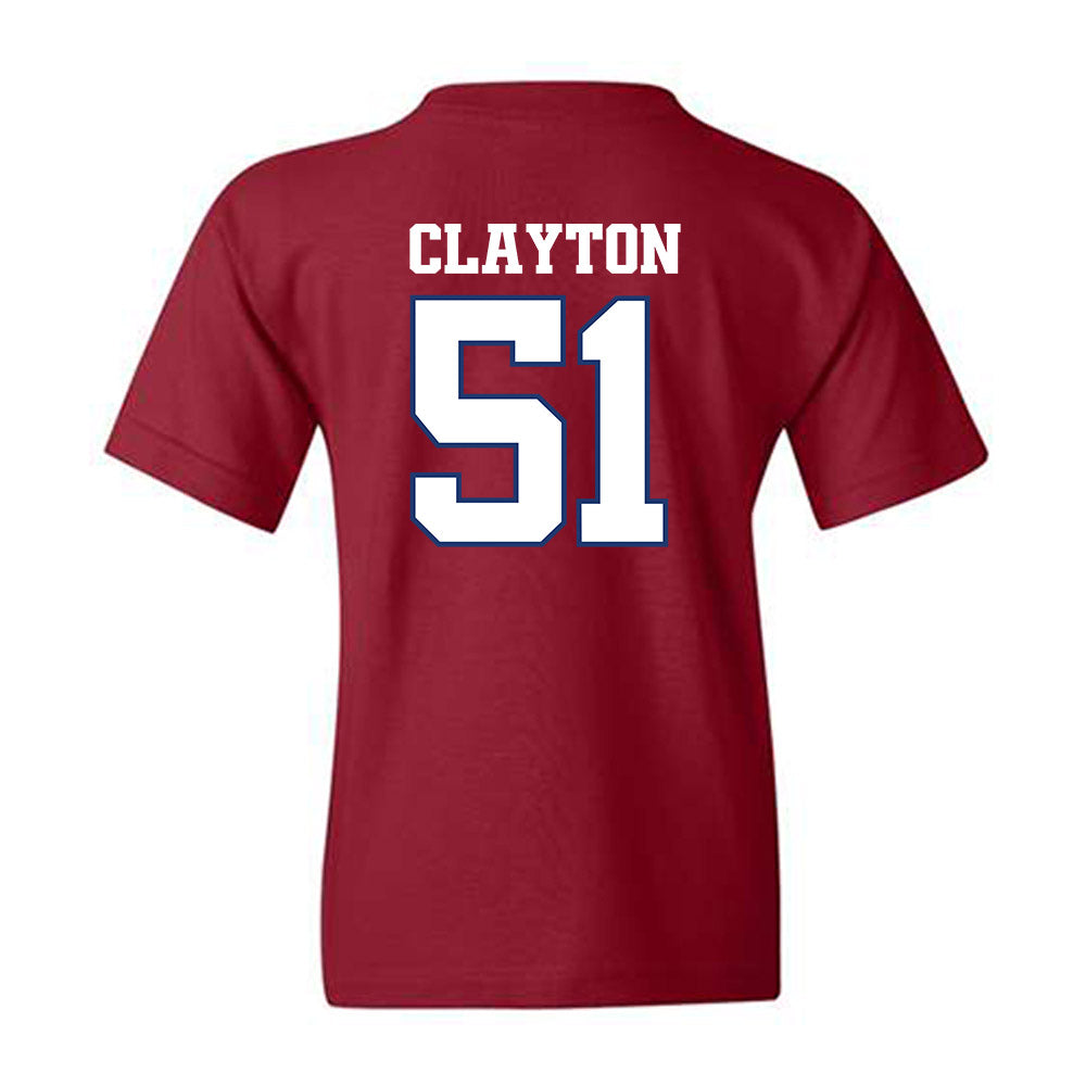 Arkansas - NCAA Football : Carey Clayton - Classic Shersey Youth T-Shirt-1