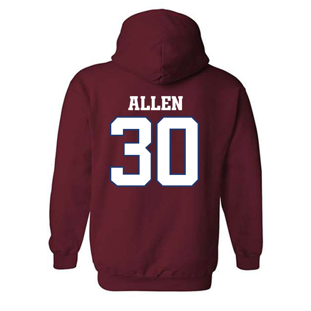 Arkansas - NCAA Football : J’Lynn Allen - Classic Shersey Hooded Sweatshirt-1