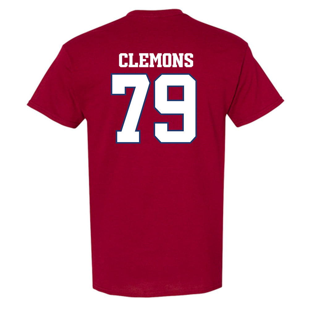 Arkansas - NCAA Football : Josiah Clemons - Classic Shersey T-Shirt-1