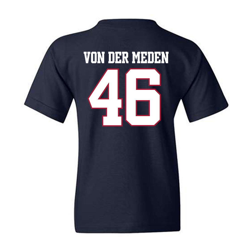 Arkansas - NCAA Football : Charlie von der Meden - Classic Shersey Youth T-Shirt-1