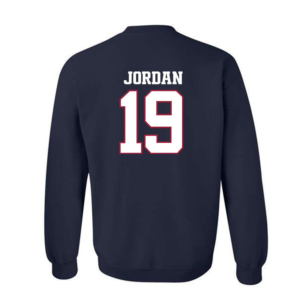 Arkansas - NCAA Football : Antonio Jordan - Classic Shersey Crewneck Sweatshirt-1