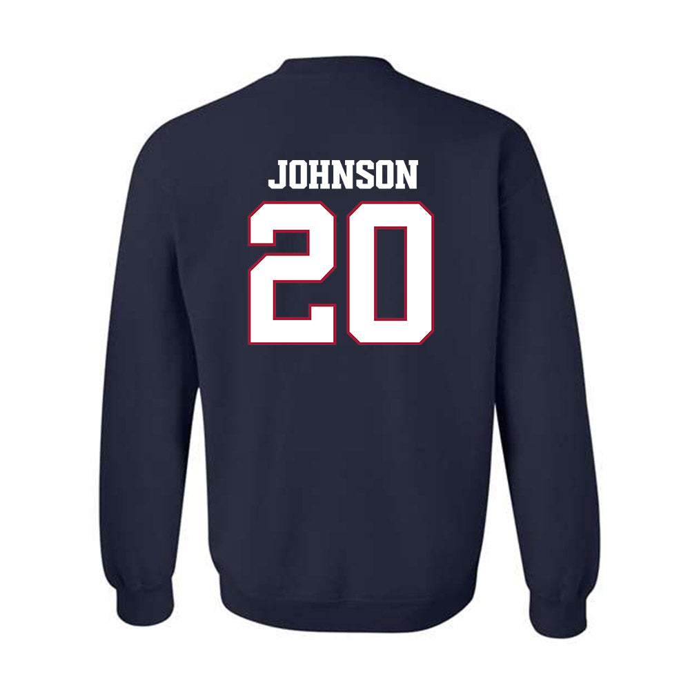 Arkansas - NCAA Football : Jahiem Johnson - Classic Shersey Crewneck Sweatshirt-1