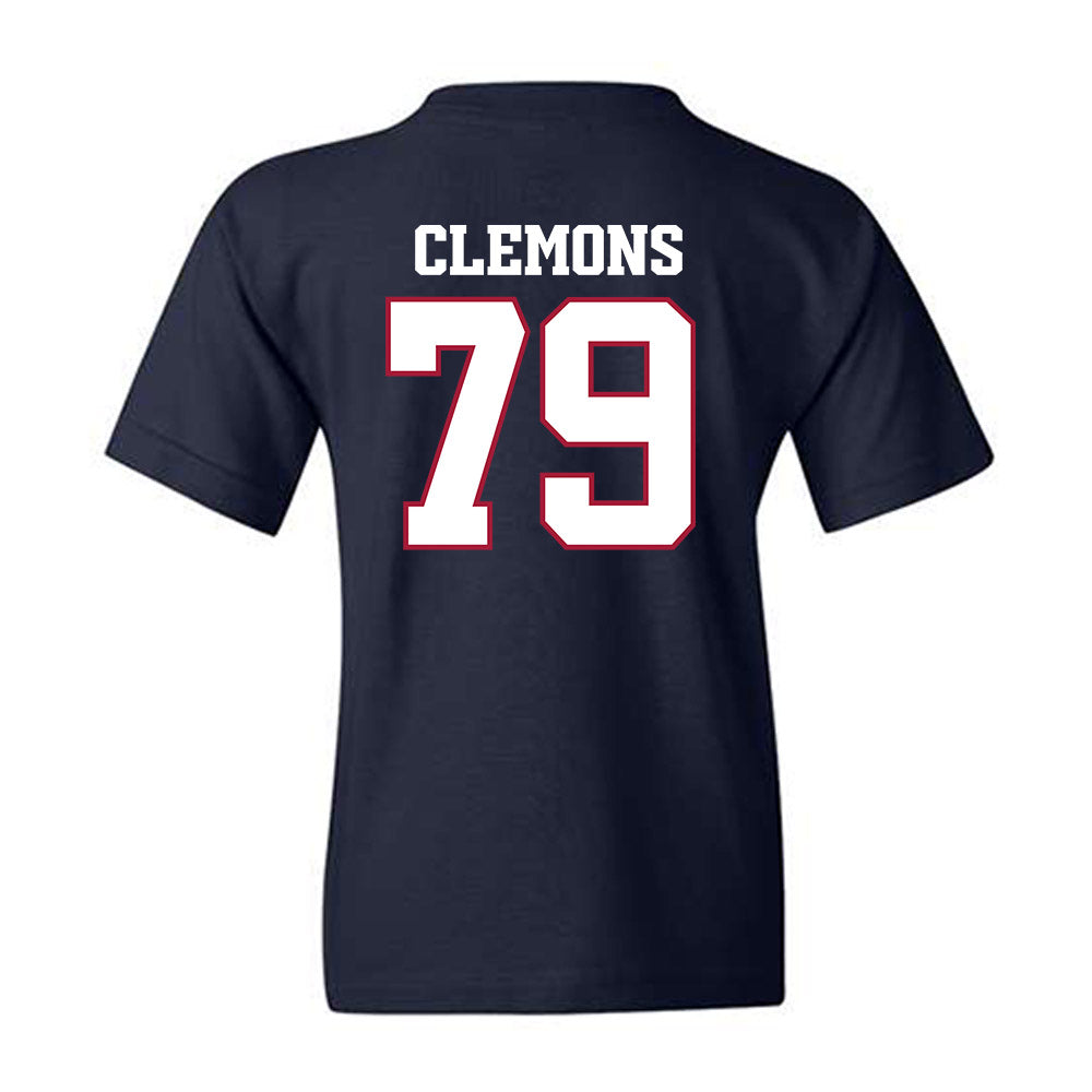 Arkansas - NCAA Football : Josiah Clemons - Classic Shersey Youth T-Shirt-1