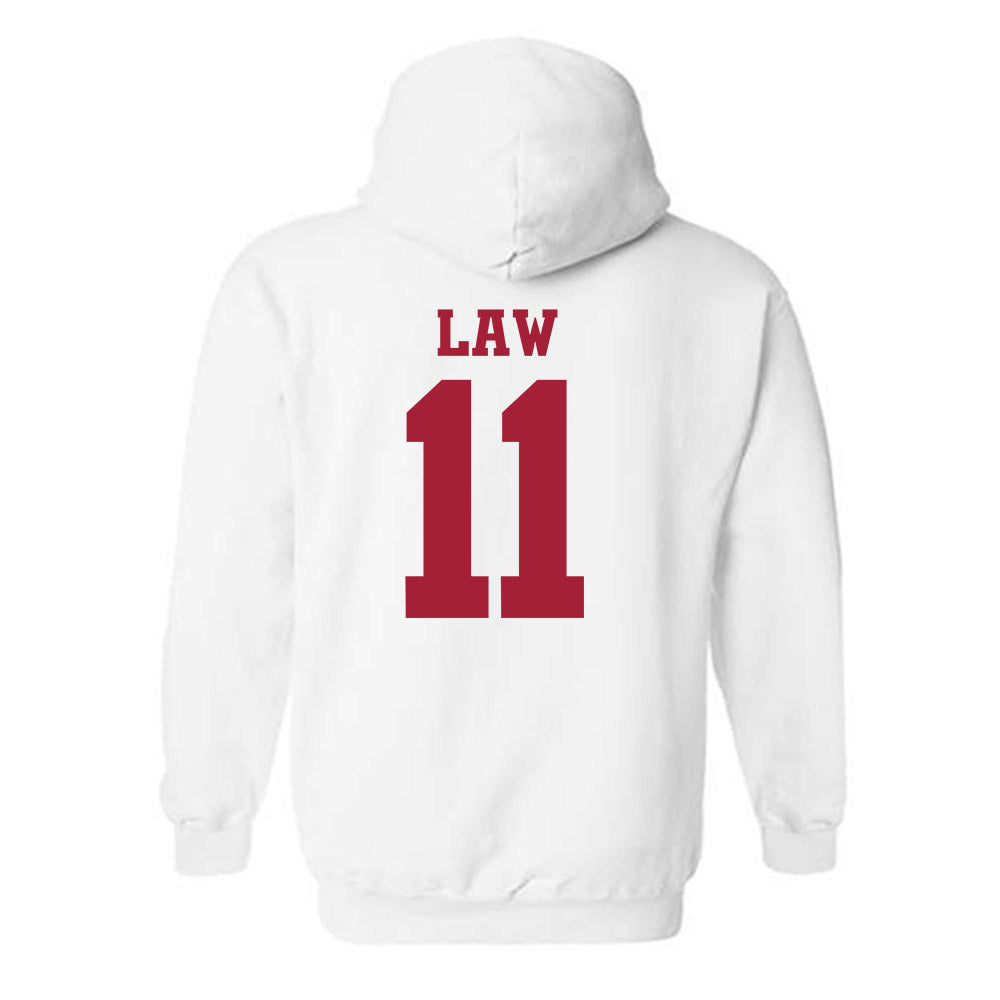 Arkansas - NCAA Women's Volleyball : Elsie Law - 30th Anniversary Hooded Sweatshirt-1