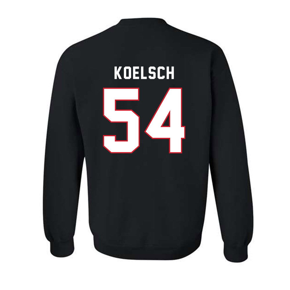 Northeastern - NCAA Men's Basketball : Liam Koelsch - Classic Shersey Crewneck Sweatshirt-1
