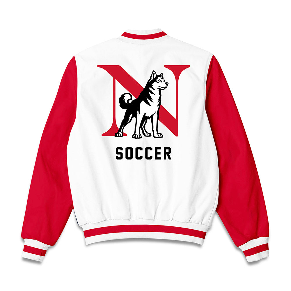 Northeastern - NCAA Men's Soccer : Ethan Kang - Bomber Jacket-1