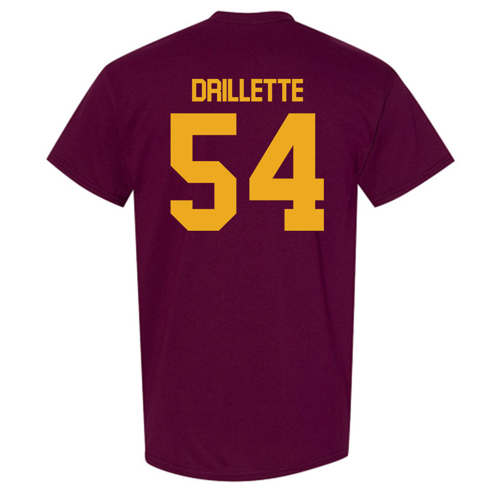 ULM - NCAA Football : Brett Drillette - Classic Shersey T-Shirt-1