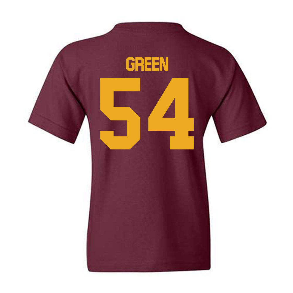 ULM - NCAA Football : Nate Green - Classic Shersey Youth T-Shirt-1