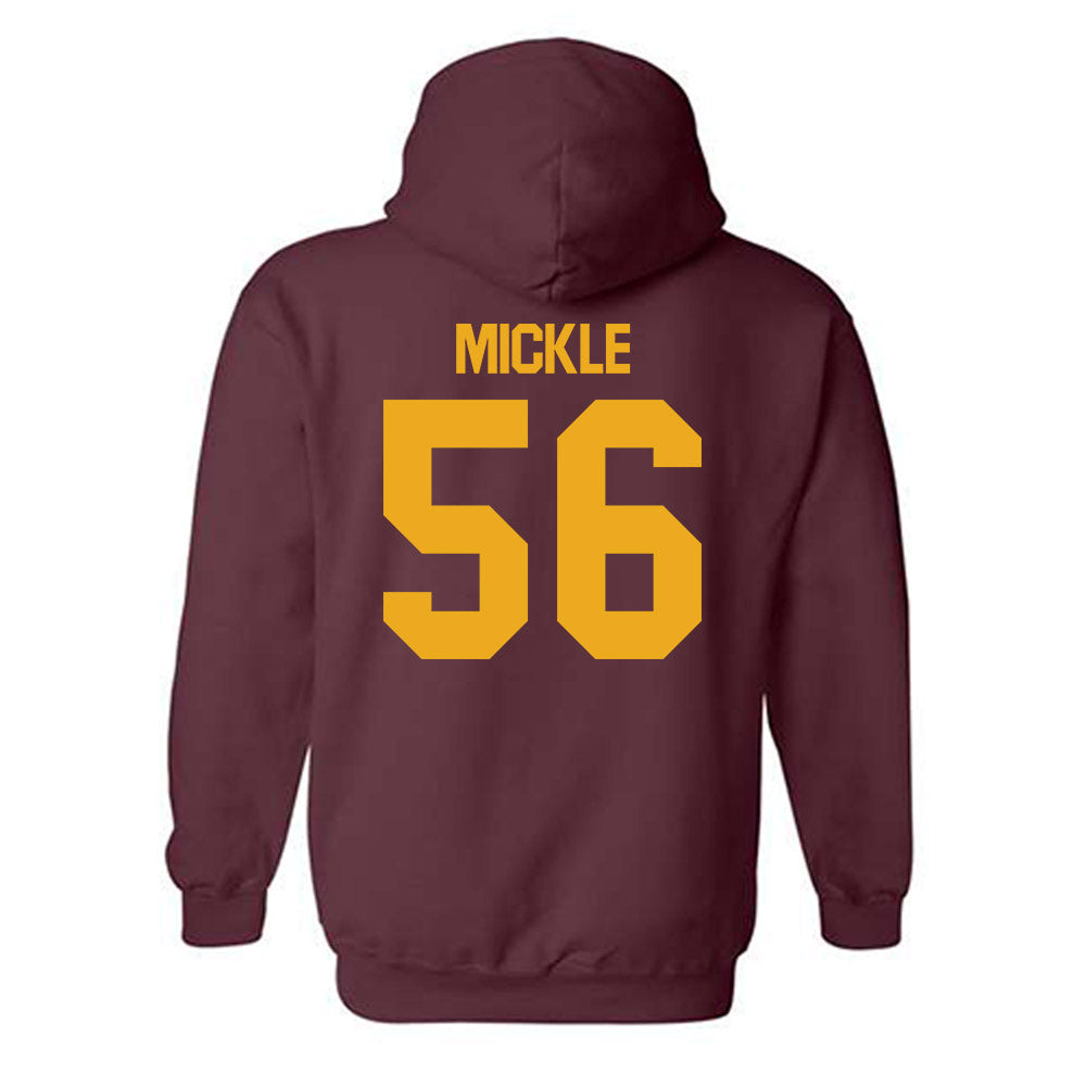 ULM - NCAA Football : Jay Mickle - Classic Shersey Hooded Sweatshirt-1